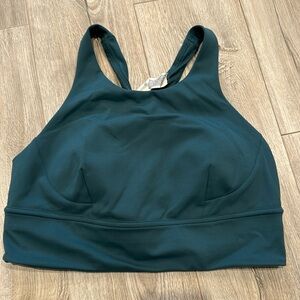 Lululemon high next bra in teal color